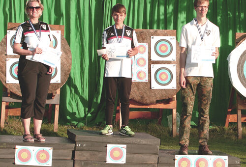 Die Recurve-Vereinsmeister 2016/2017