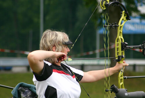 Sabine Fünfgelder bei der Bayerischen Meisterschaft 2017