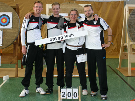 Michael Rau, Philipp Bauer, Cornelia von Hardenberg und Marcus Seitz